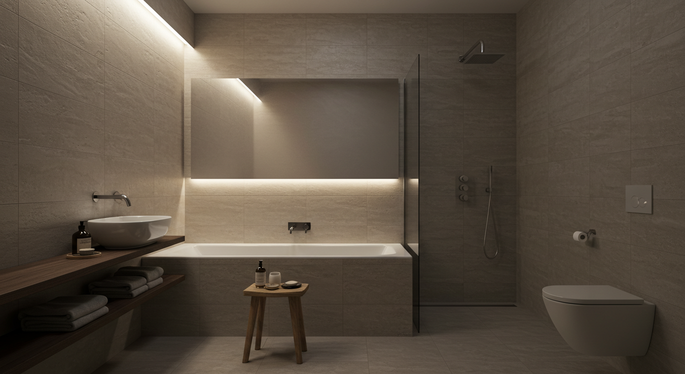 욕실이 조용해야 하루가 편하다